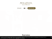 Tablet Screenshot of hotellefocette.it